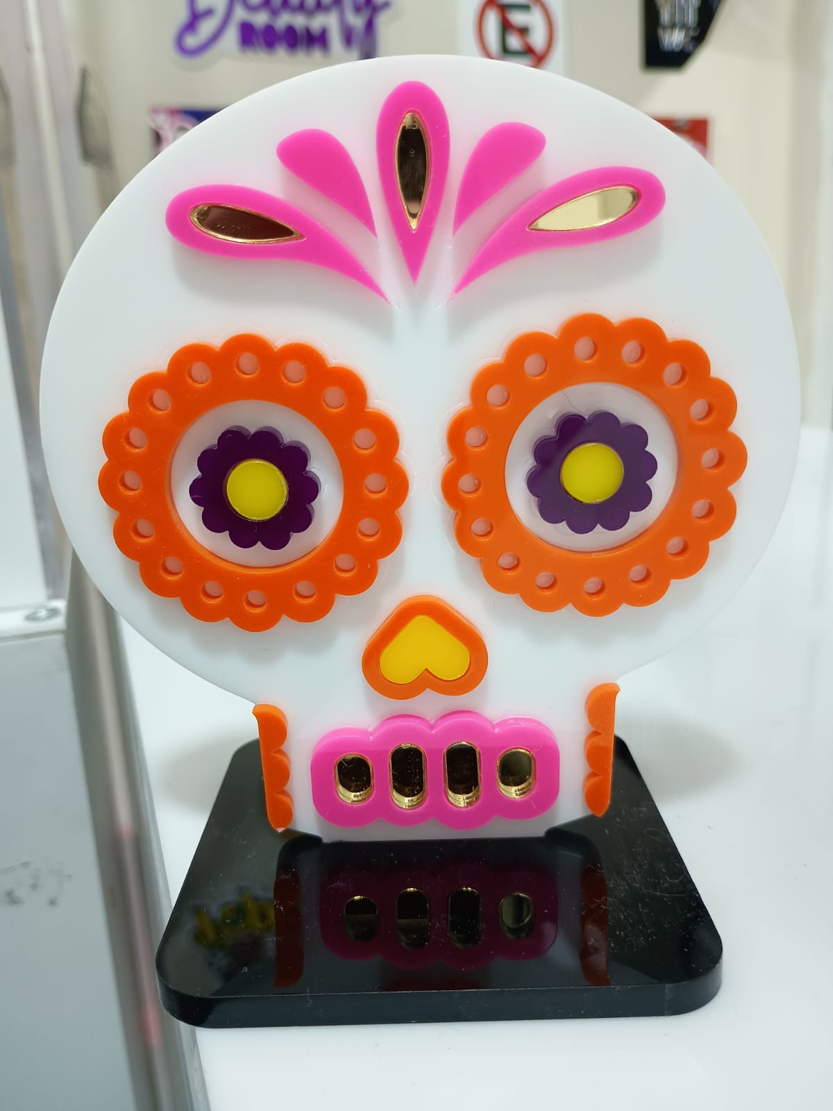 Calaveras de Acrílico