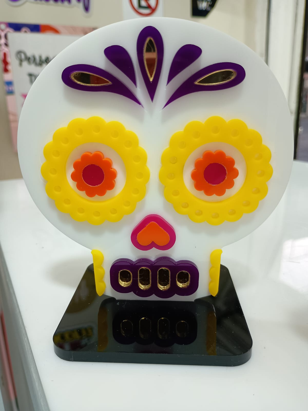 Calaveras de Acrílico