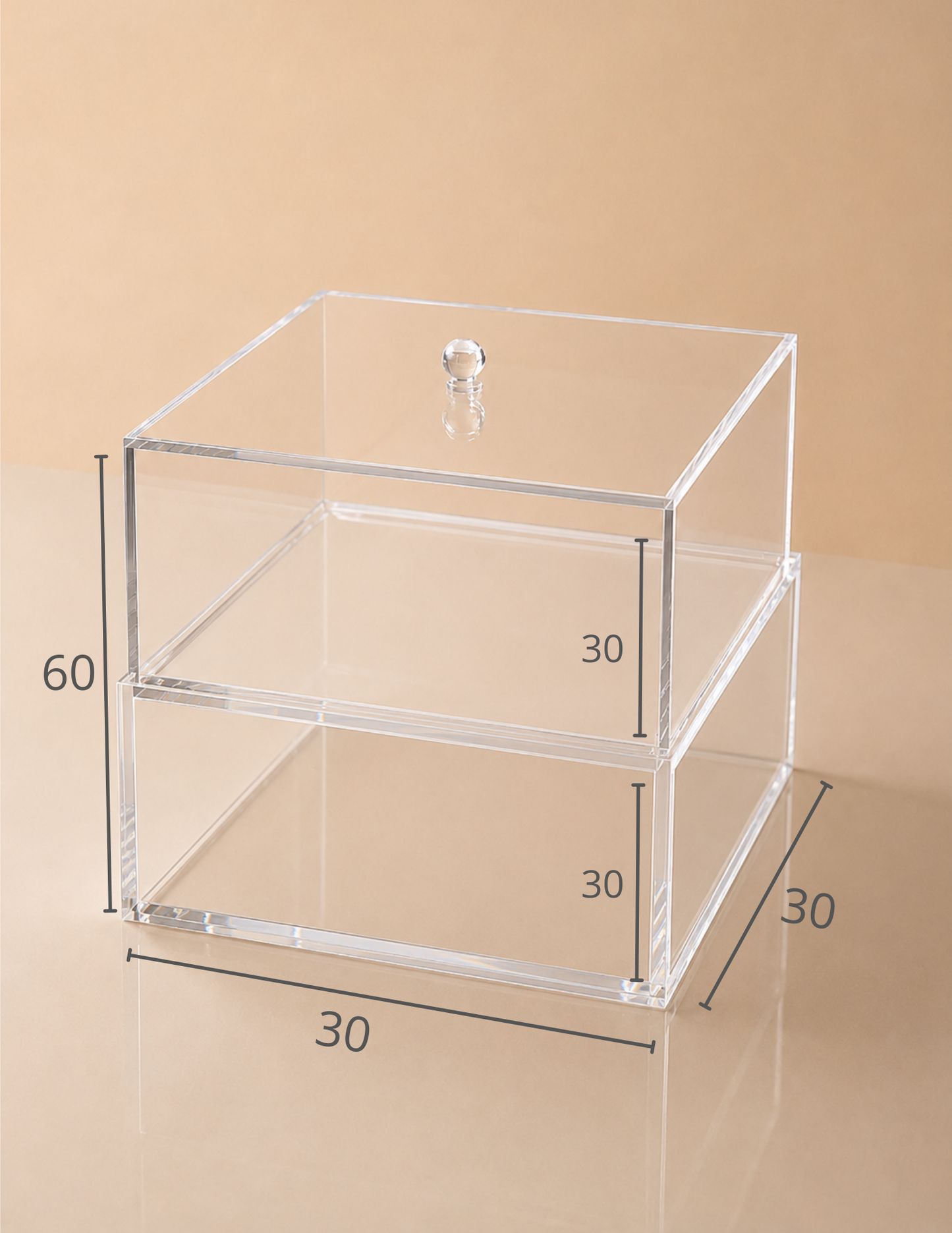 Bases de Acrílico para Postres