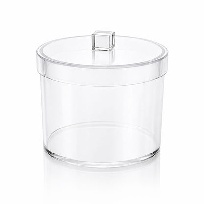 Contenedor Acrílico Premium con Tapa / Paquete de 5 piezas