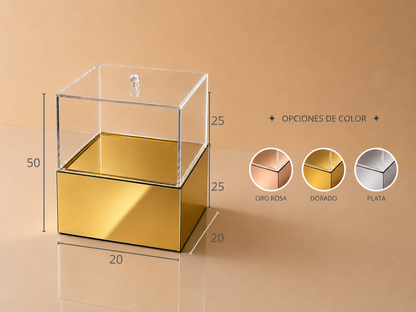 Bases de Exhibición con Capelo (Colores Espejo)