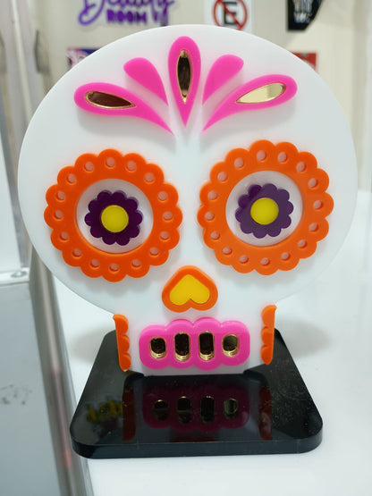 Calaveras de Acrílico