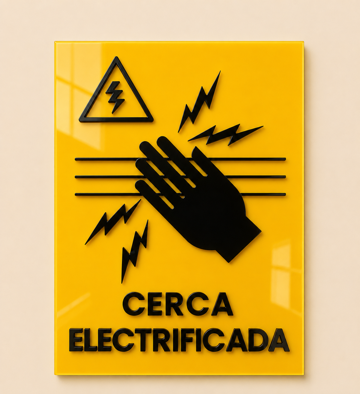 Señalética de acrilico