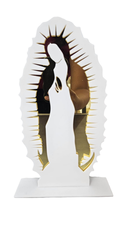 Figura Decorativa de Virgen