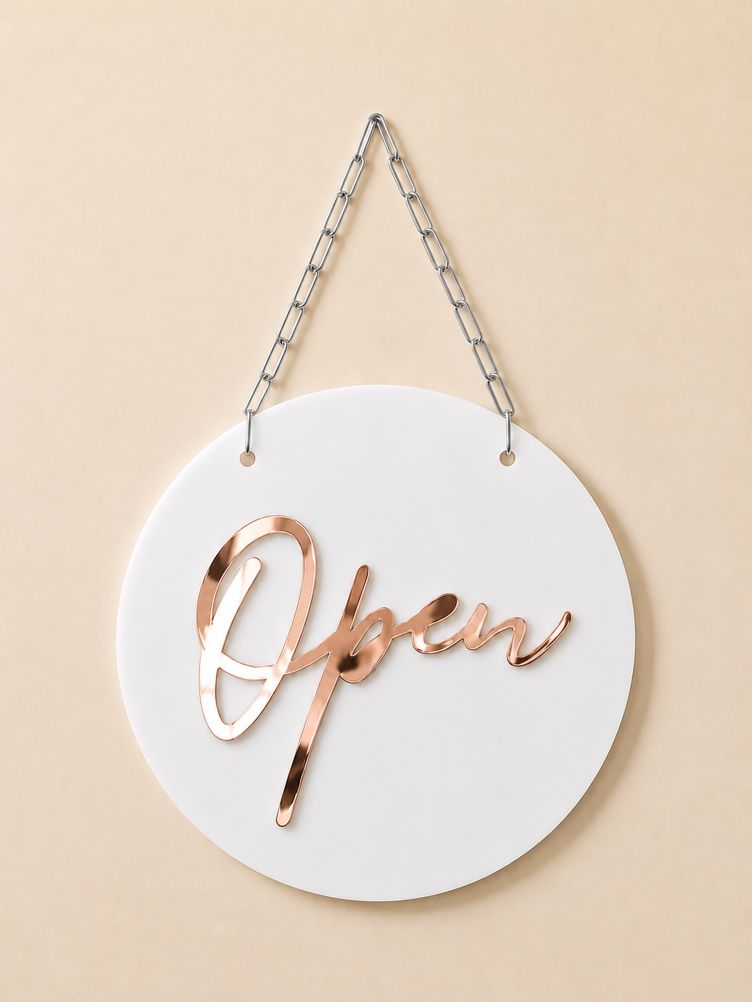 Letrero Open/Closed