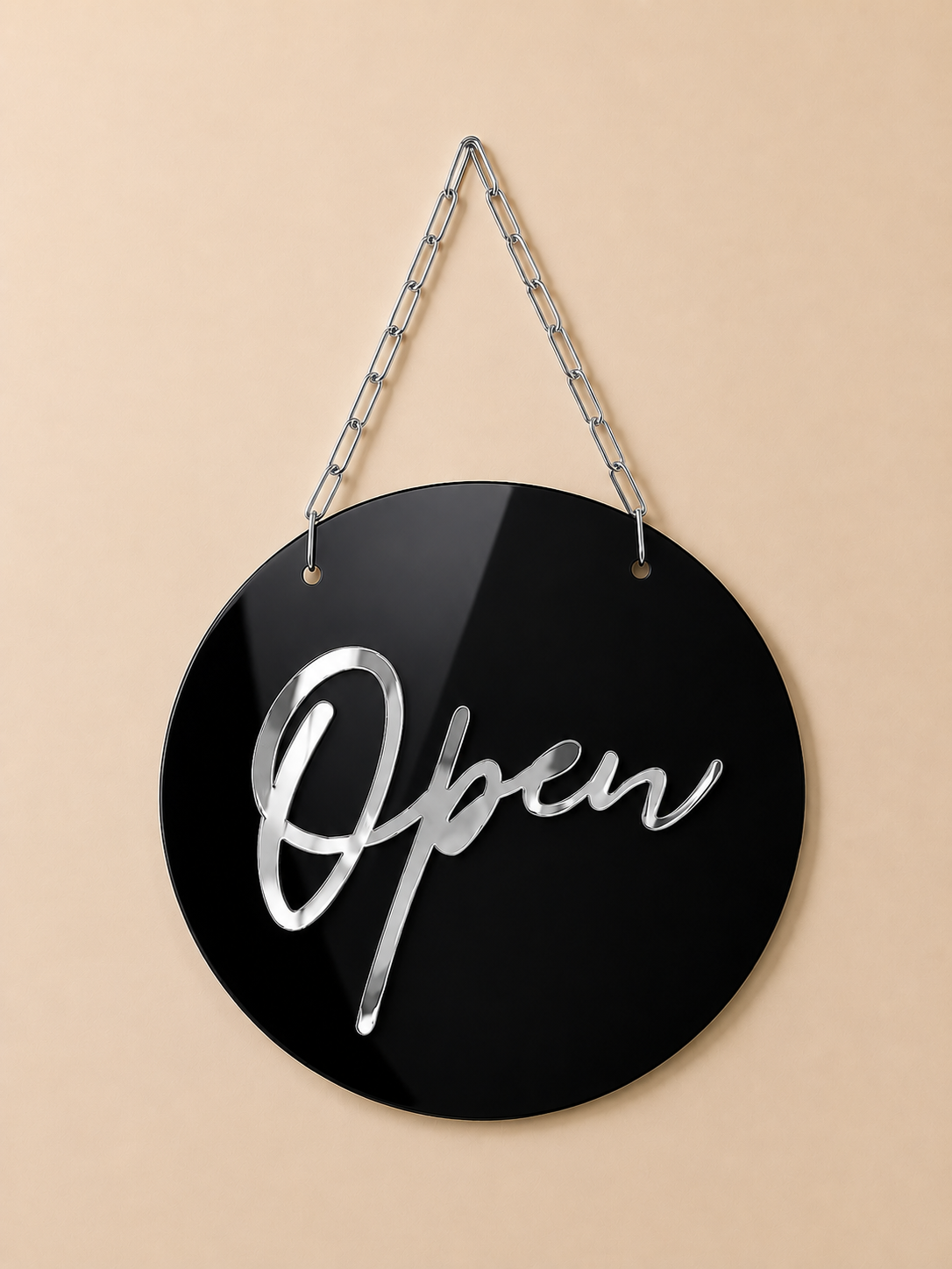 Letrero Open/Closed