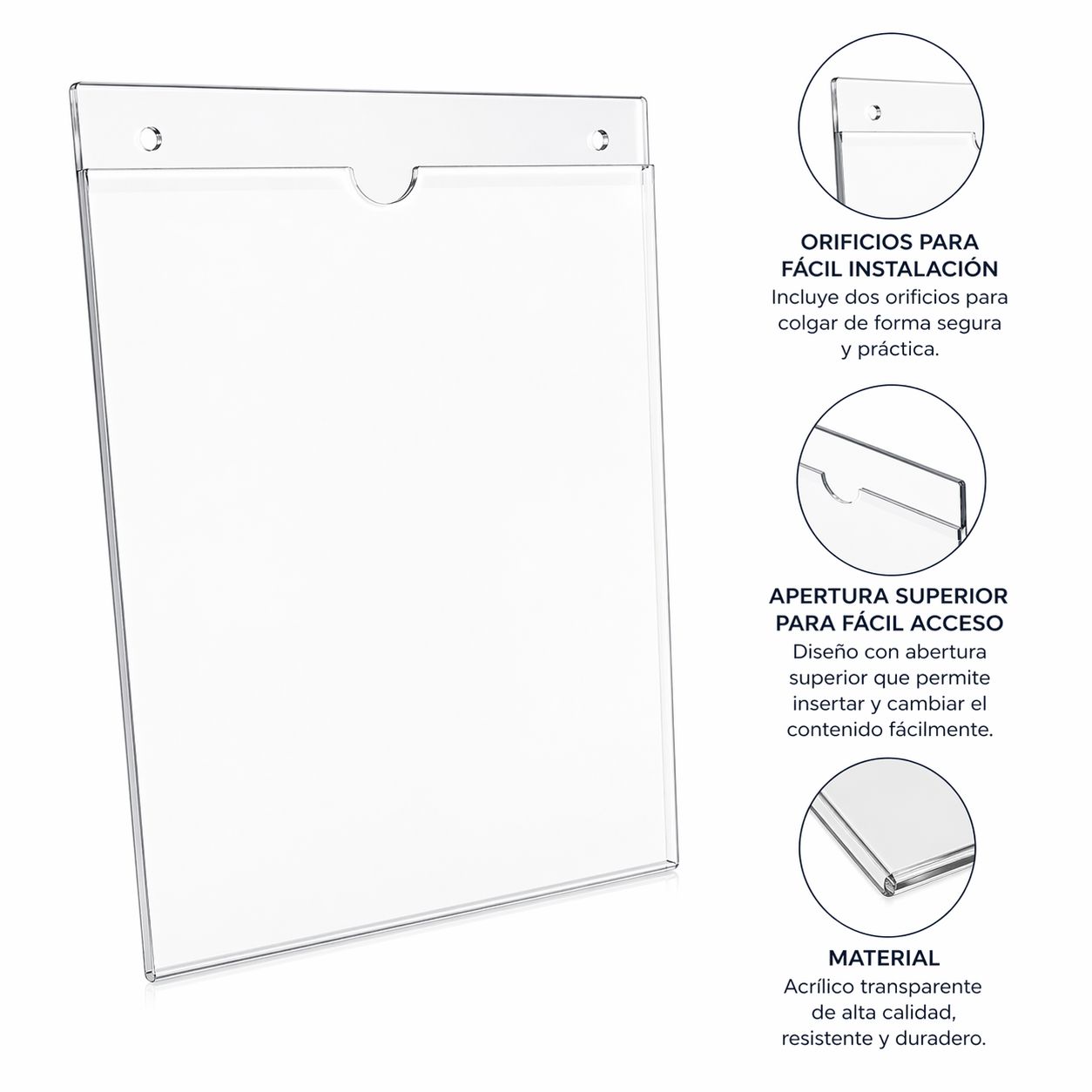 Porta documento para pared