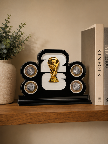 Porta Monedas Conmemorativas Mundial 2026